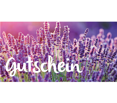 Gutschein - Lavendel