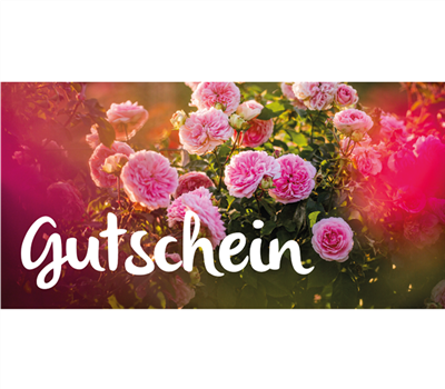 Gutschein - Rosen