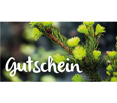 Gutschein zum selbst ausdrucken
